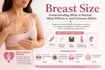 Breast Size: Understanding What Is Normal, What Affects It, and Common Myths